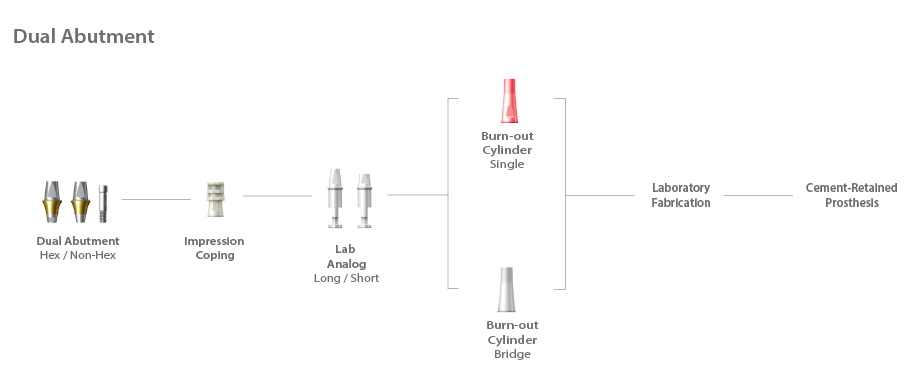 Dual Abutment detail