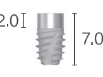 Dentium bright Fixture [BFX3507BS]