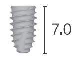 Dentium bright Fixture [BFX4007]