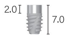 Dentium bright Fixture [BFX4007BS]