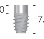 Dentium bright Fixture [BFX4507BS]