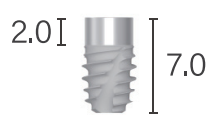Dentium bright Fixture [BFX4507BS]