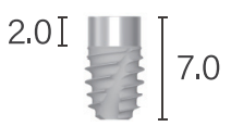 Dentium bright Fixture [BFX5007BS]