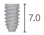 Dentium bright Fixture [BFX6007BS]