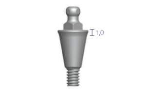 Dentium Ball Abutment [BBAB381018]