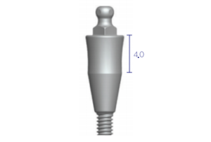Dentium Ball Abutment [BBAB384018]
