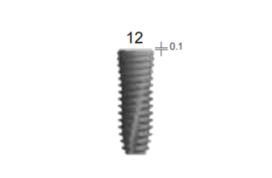 Dentium E-Super Line II (FXS4012)