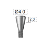 Dentium E-Healing Abutment (HAB402020L)