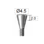 Dentium E-Healing Abutment (HAB452020L)