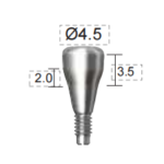 Dentium E-Healing Abutment (HAB452035L)