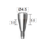 Dentium E-Healing Abutment (HAB453050L)