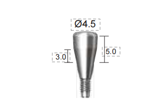 Screenshot_264 Dentium E-Healing Abutment (HAB453050L)