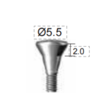 Dentium E-Healing Abutment (HAB552020L)