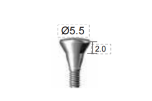Dentium E-Healing Abutment (HAB552020L)
