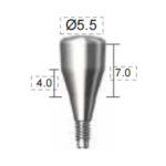 Dentium E-Healing Abutment (HAB554070L)