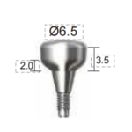 Dentium E-Healing Abutment (HAB652035L)