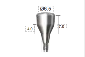 Dentium E-Healing Abutment (HAB654070L)