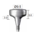 Dentium E-Healing Abutment (HAB953050E)