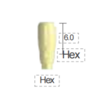 Dentium E-IOS Healing Abutment [IHAB4006H]