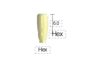 Dentium E-IOS Healing Abutment [IHAB4006H]