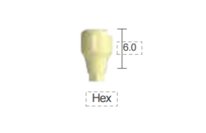 Dentium E-IOS Healing Abutment [IHAB5006H]