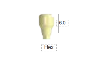 Dentium E-IOS Healing Abutment [IHAB5006H]