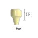 Dentium E-IOS Healing Abutment [IHAB6006H]