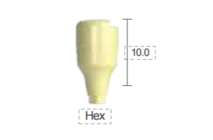Dentium E-IOS Healing Abutment [IHAB6010H]