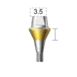 Dentium E-Combi Abutment (CAB6535S)