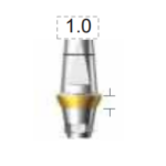 Dentium E-Dual Abutment (DAB4510HL)