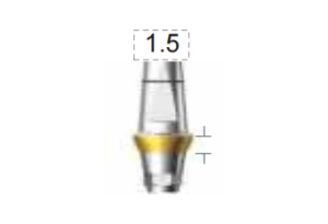 Dentium E-Dual Abutment (DAB4515HL)