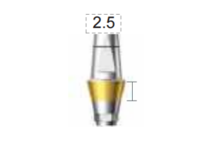 Dentium E-Dual Abutment (DAB4525HL)