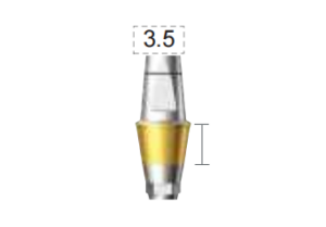 Dentium E-Dual Abutment (DAB4535HL)