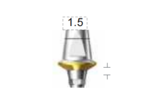 Dentium E-Dual Abutment (DAB6515HL)