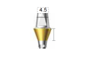 Dentium E-Dual Abutment (DAB6545HL)