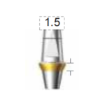 Dentium E-Dual Abutment (DAB4515NL)