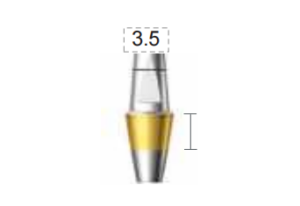 Dentium E-Dual Abutment (DAB4535NL)
