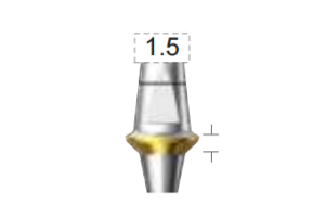 Dentium E-Dual Abutment (DAB5515NL)