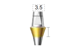 Dentium E-Dual Abutment (DAB5535NL)