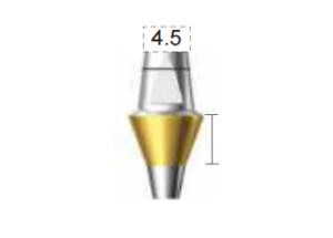 Dentium E-Dual Abutment (DAB6545NL)