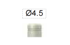 Dentium E-Combi Comfort Cap (CCC45CS)