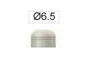 Dentium E-Combi Comfort Cap (CCC65CS)
