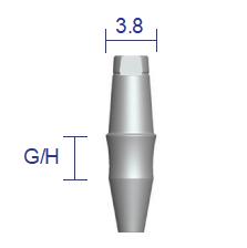 Dentium Digital Dual Abutment [BDDA3815N]