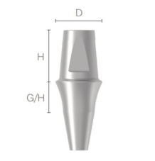 Dentium Dual Abutment [BDA3815H]