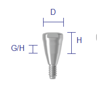 Dentium Healing Abutment [BHAB381525]