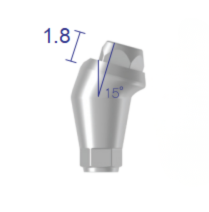 Dentium Angled Screw Abutment [BASA381510H]